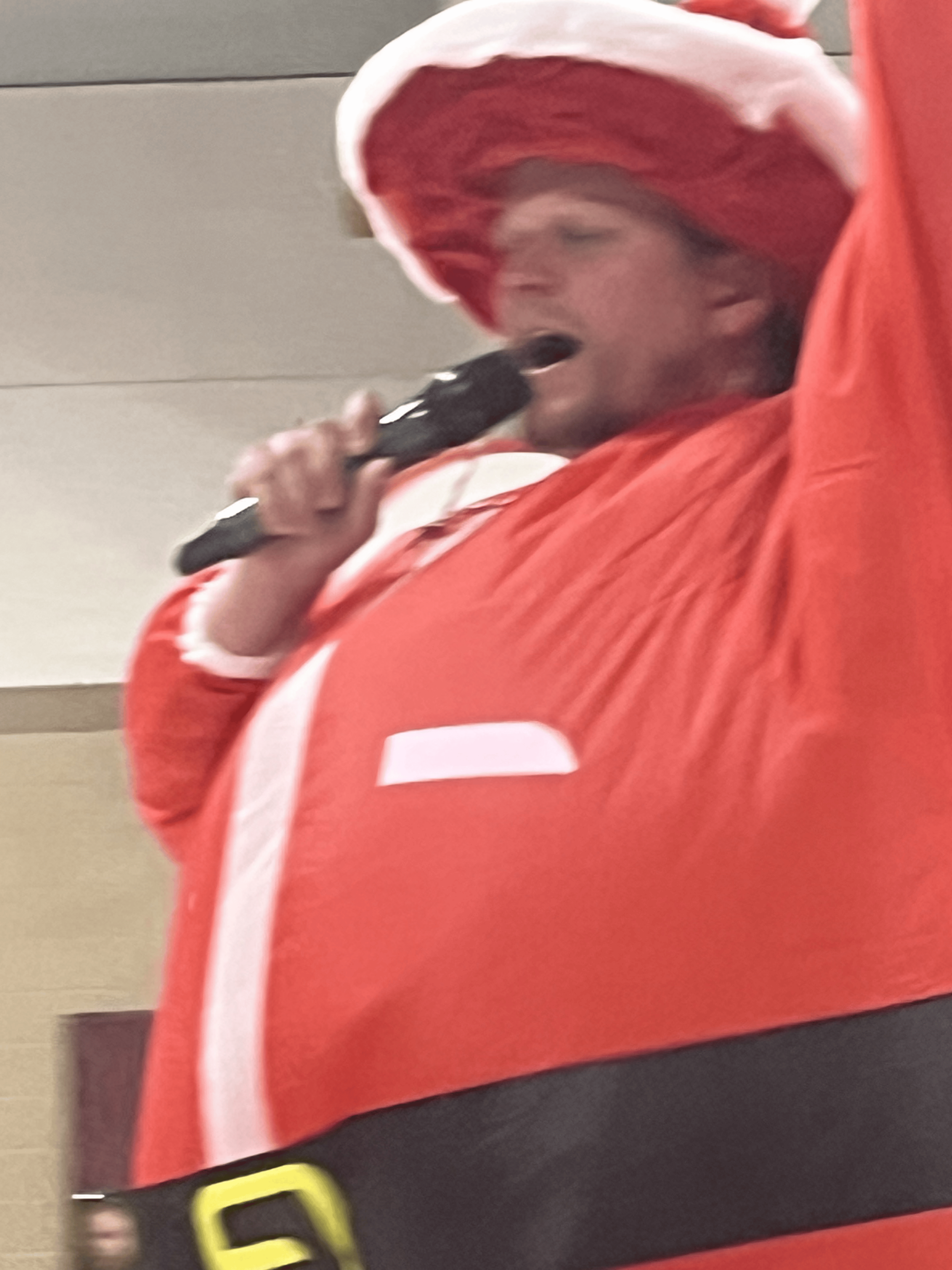Santa Philip getting loud