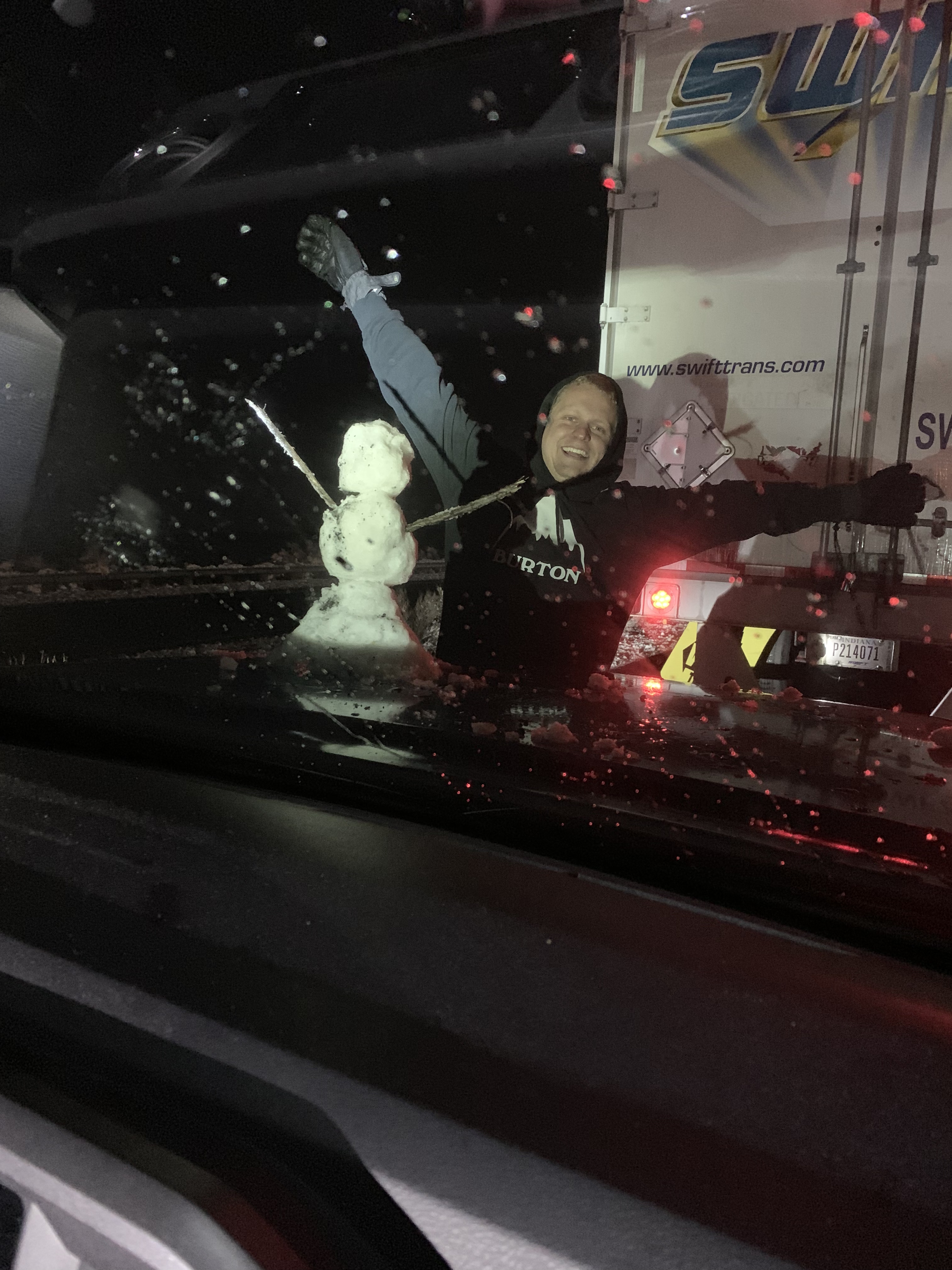 snowman pose